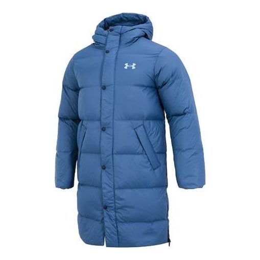 Pufferjacka Under Armour Storm Armour Long Down Jacket Blå | 1375448-437