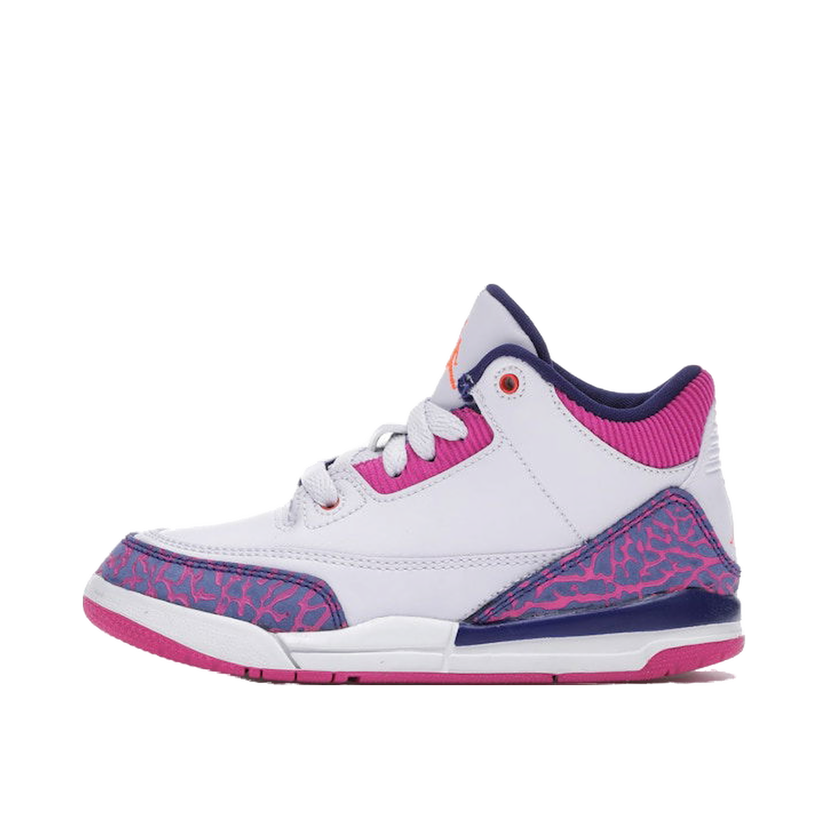 Sneakers och skor Jordan Jordan 3 Retro Barely Grape (PS) Vit | 441141-500