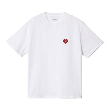 T-shirt Carhartt WIP Heart Patch T-Shirt Vit | I032318_02_XX, 4