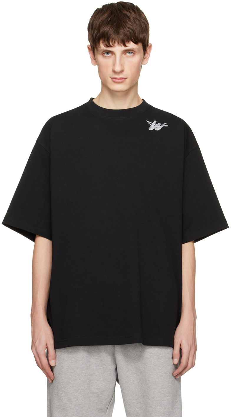 T-shirt We11done Printed T-Shirt Svart | WD-TP6-20-073-U-BK