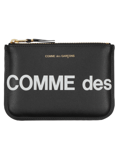 Plånbok Comme des Garçons Huge Logo Zip Pouch Svart | SA8100HL 1