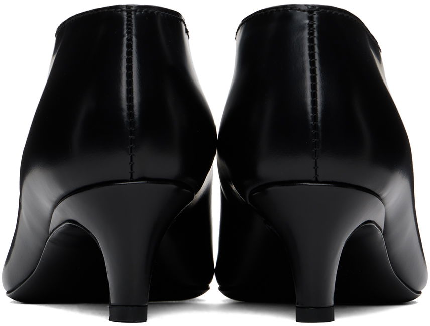 Sneakers och skor TOTEME 'The Wide Shaft' Ankle Boots Svart | 243-WAS0152-LE0068, 1