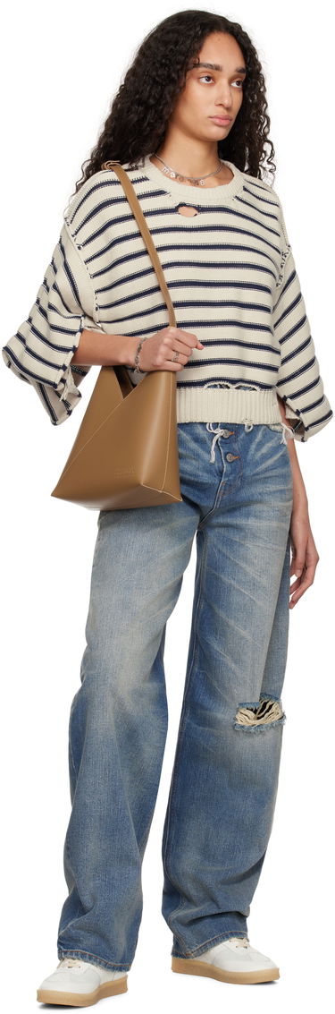 Halsband Maison Margiela MM6 Maison Margiela Letter Logo Chain Necklace Metallisk | SM6UU0069 P7212, 4