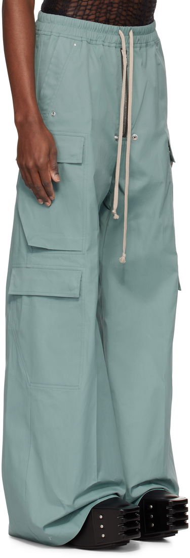 Cargo byxor Rick Owens Rick Owens Hollywood Cargobela Cargo Pants Grön | RU01E5339 TE, 1