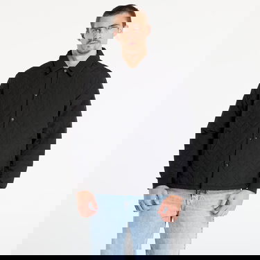 Jacka Urban Classics Quilted Overshirt Jacket Svart | TB7630-00007, 0