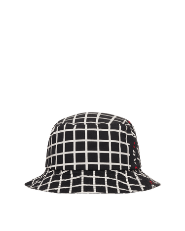 Hatt Cav Empt Grid Bucket Hat Svart | CES19G07 BLACK, 0
