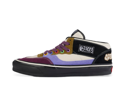 Skateboarding Vans OG Half Cab LX Brain Dead Multi Color Purpur | VN0A3DP6ASR