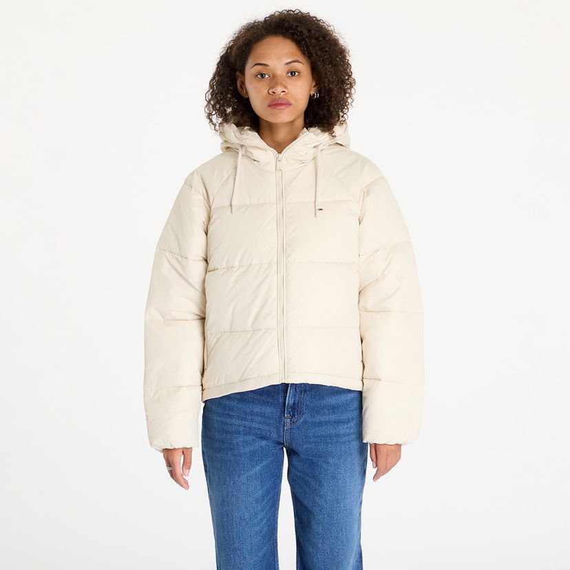 Pufferjacka Tommy Hilfiger Vail Puffer Jacket Beige Beige | DW0DW18841 ACG