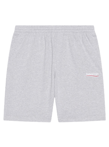 Shorts Balenciaga Political Campaign Large Fit Sweat Shorts Vit | 676137TKVI91379