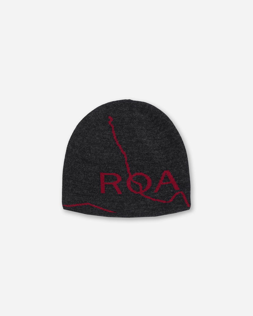 Mössa ROA Wool Beanie Grå | RBUW288YA12 ANT0001