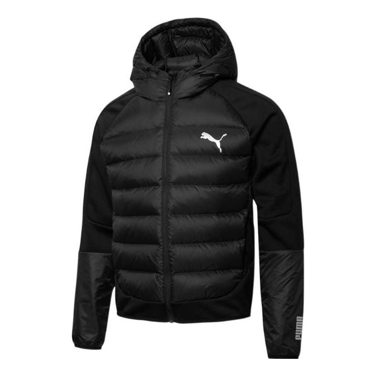 Pufferjacka Puma Regular Fit Puffer Jacket Svart | 848636-01