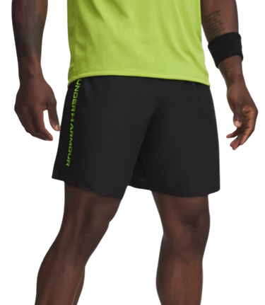 Shorts Under Armour UA Tech Woven Wordmark Shorts Svart | 1383356-008, 0