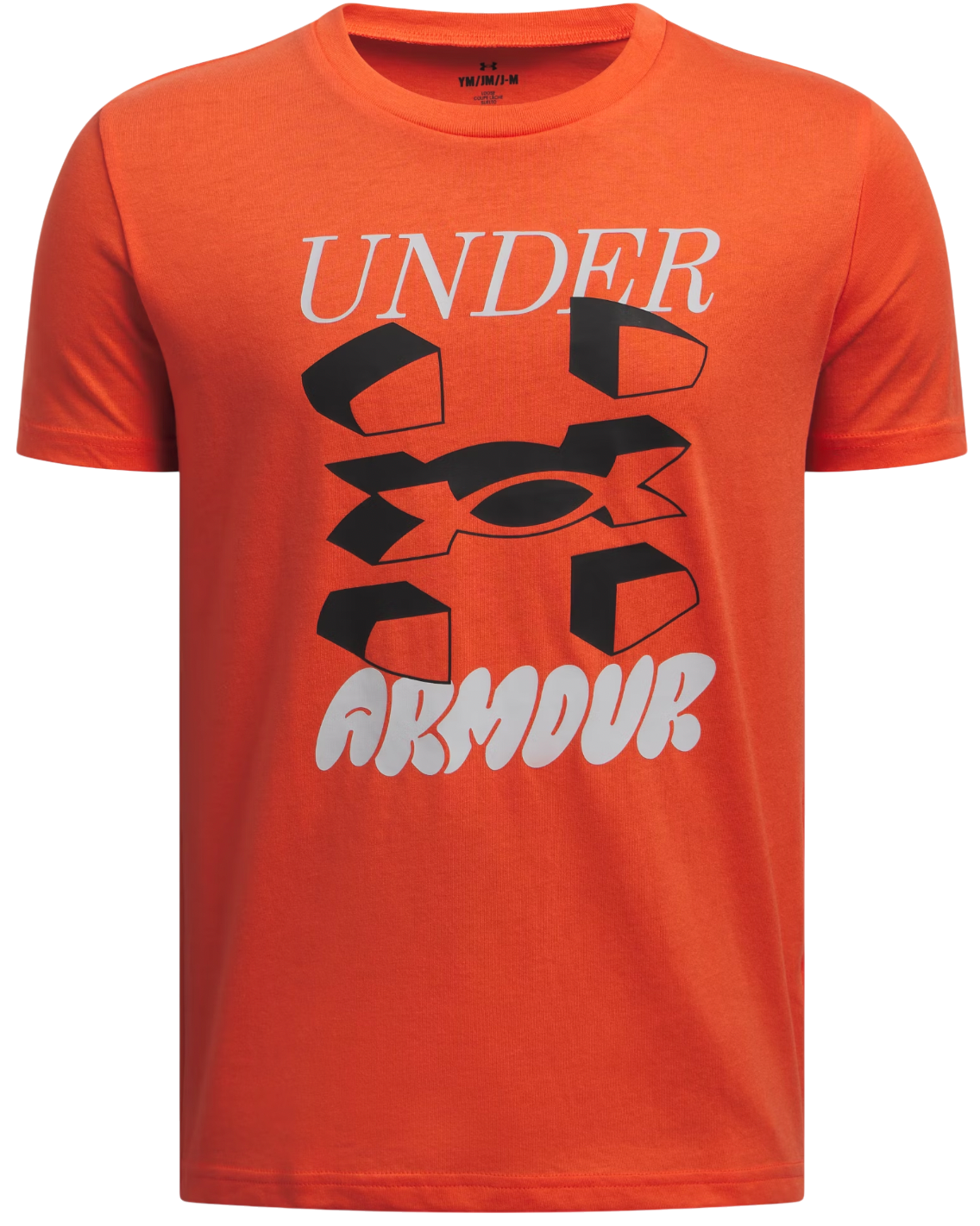 T-shirt Under Armour Under Armour Split Big Logo Short Sleeve T-Shirt Orange | 1390003-847, 0