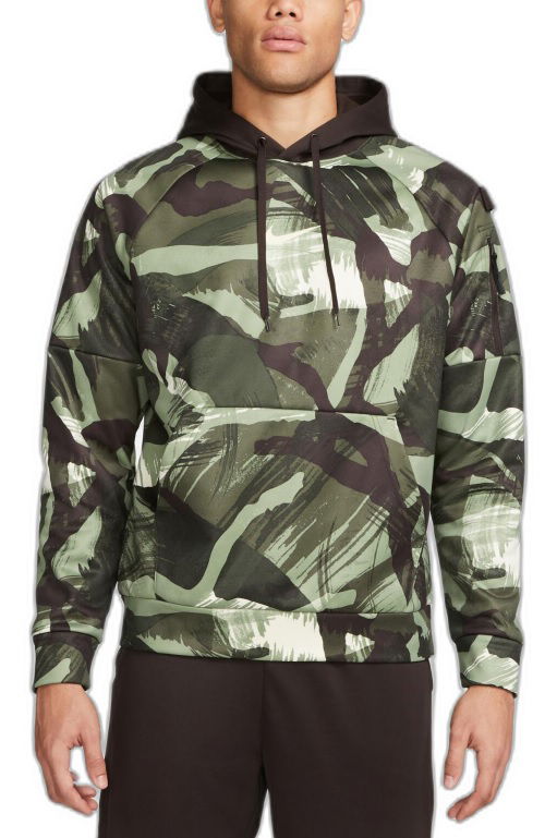 Sweatshirt Nike Hoodie Therma-FIT Grön | dq6949-220, 0