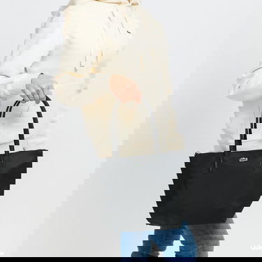 Tygpåse Lacoste Concept Small Zip Tote Bag Svart | NF2037PO, 3