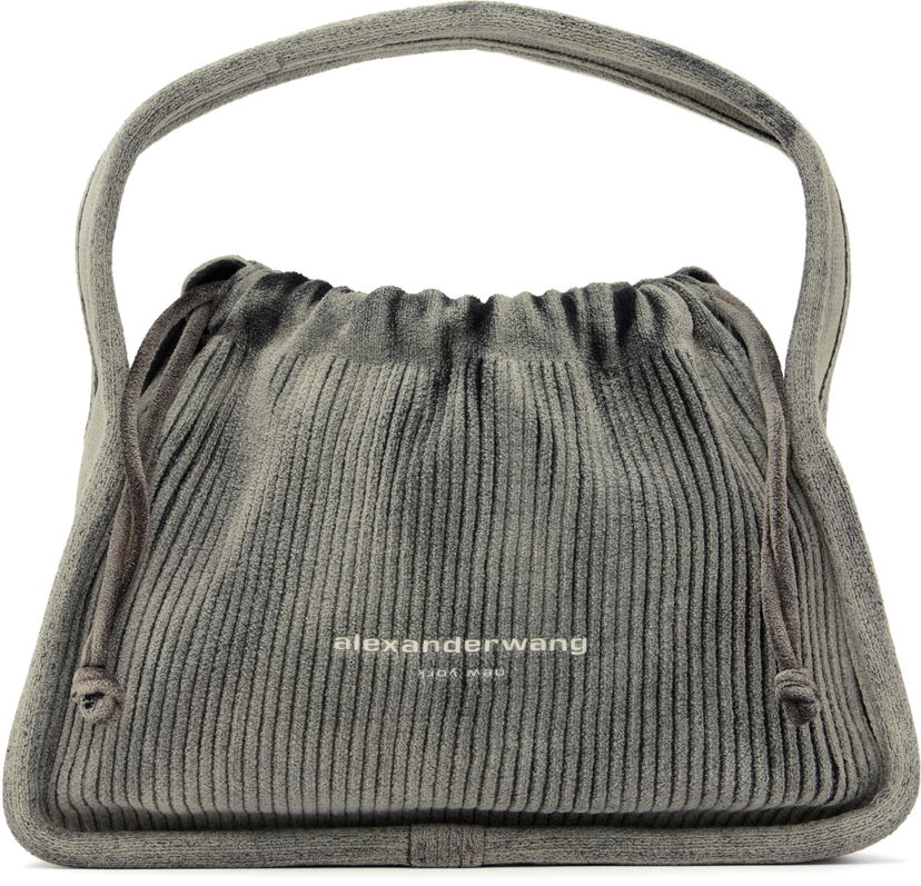 Axelväska Alexander Wang Alexander Wang Ryan Small Bag Grå | 20424K41T