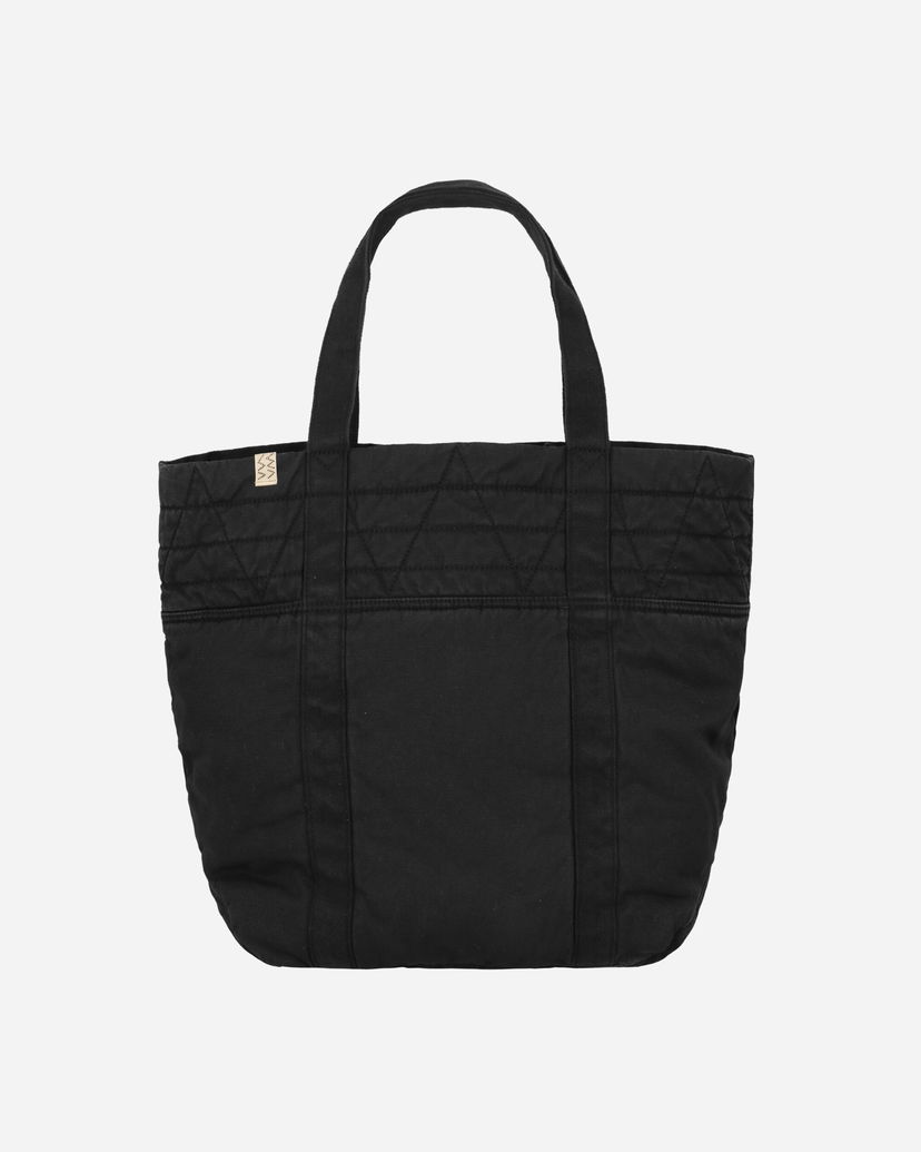 Tygpåse visvim N.A.P. Quilted Tote Bag Svart | 0125103003033 1
