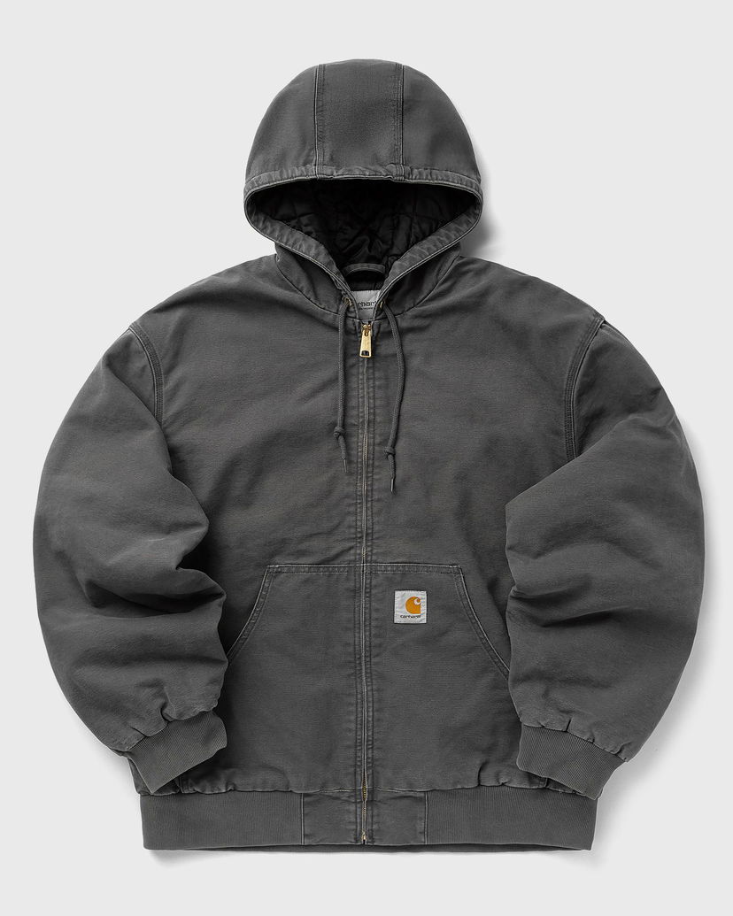 Jacka Carhartt WIP OG Active Hooded Quilted Jacket Grå | I035891-87.4O