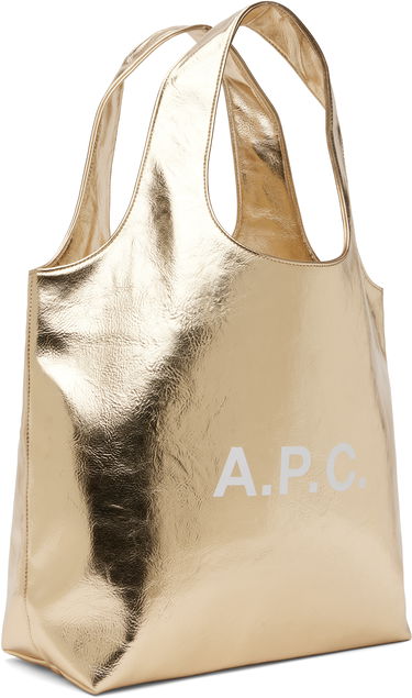 Tygpåse A.P.C. A.P.C. Ninon Tote Bag Metallisk | PUABZ-M61565, 1