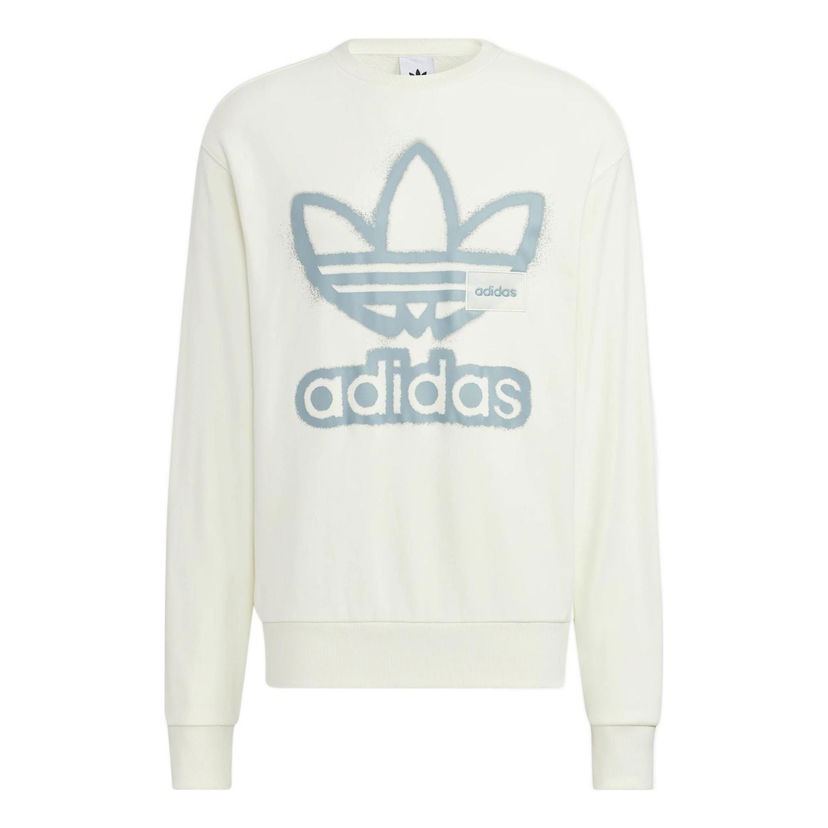 Sweater adidas Originals Adicolor Crew Sweatshirt Vit | HS1995