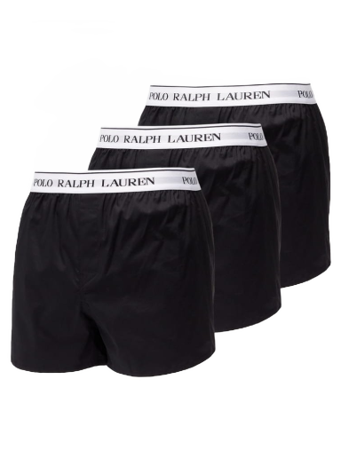 Boxare Polo by Ralph Lauren Stretch Cotton Slim Fit Boxers Svart | 3PK-BXR