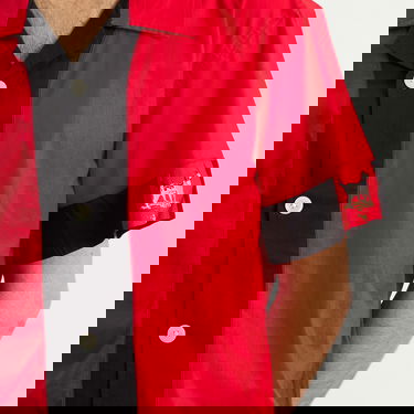 Skjorta Bode Pointer Embroidered Dog Short Sleeve Shirt Flerfärgad | MRF25SH038, 5