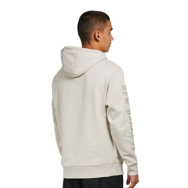Sweatshirt New Balance All Terrain Hoodie Beige | MT23506_TWF, 1