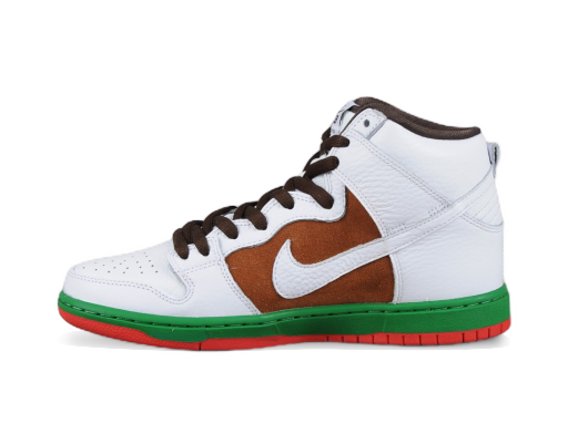 Skateboarding Nike SB Dunk High Premium Vit | 313171-201