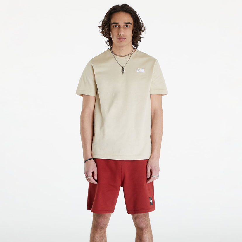 T-shirt The North Face Redbox Tee Gravel Beige | NF0A87NP3X41