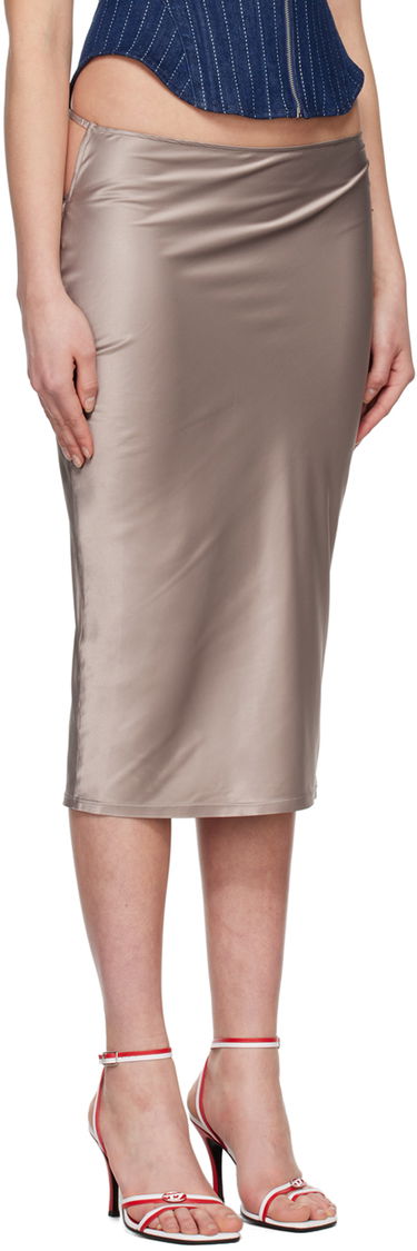 Kjol Miaou Miaou Verona Midi Skirt Grå | 4027SS3SIL, 1