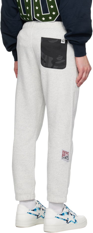 Träningsbyxor AAPE by A Bathing Ape AAPE by A Bathing Ape Main Sweatpants Grå | AAPPTMB638XANWH2, 2