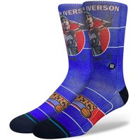 Strumpor Stance NBA IVERSON RETRO BIGHEAD CREW SOCKS Mörkblå | A555C23IVE-MUL, 0