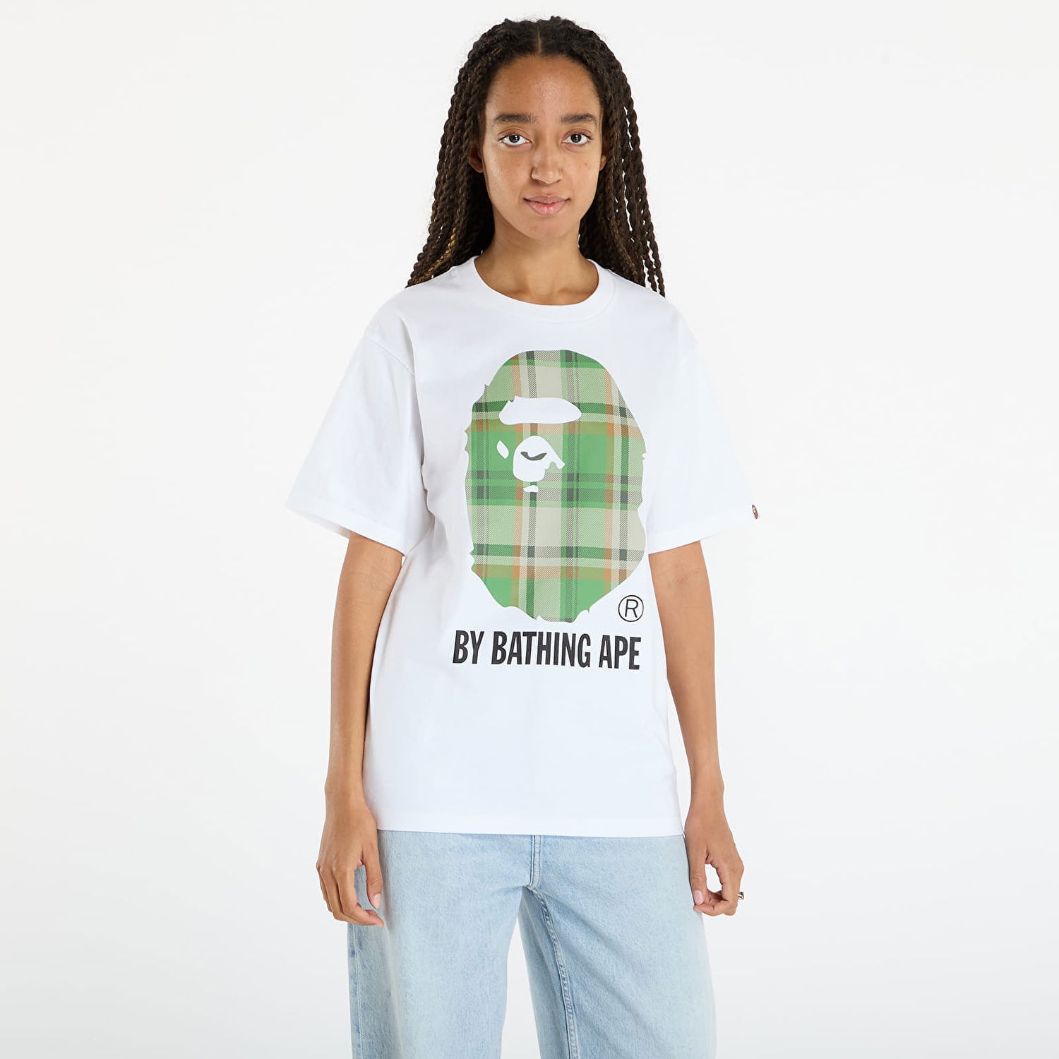 T-shirt BAPE T-Shirt Bape Check By Bathing Ape Vit | 001TEL801022MWH0, 0