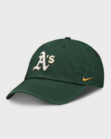 Keps Nike Oakland Athletics Unstructured Cotton Cap Grön | NB01-3EY-FZ-BEK, 3