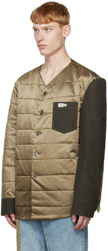 Jacka Feng Chen Wang Feng Chen Wang Layered Jacket Brun | FMF14JK22, 3