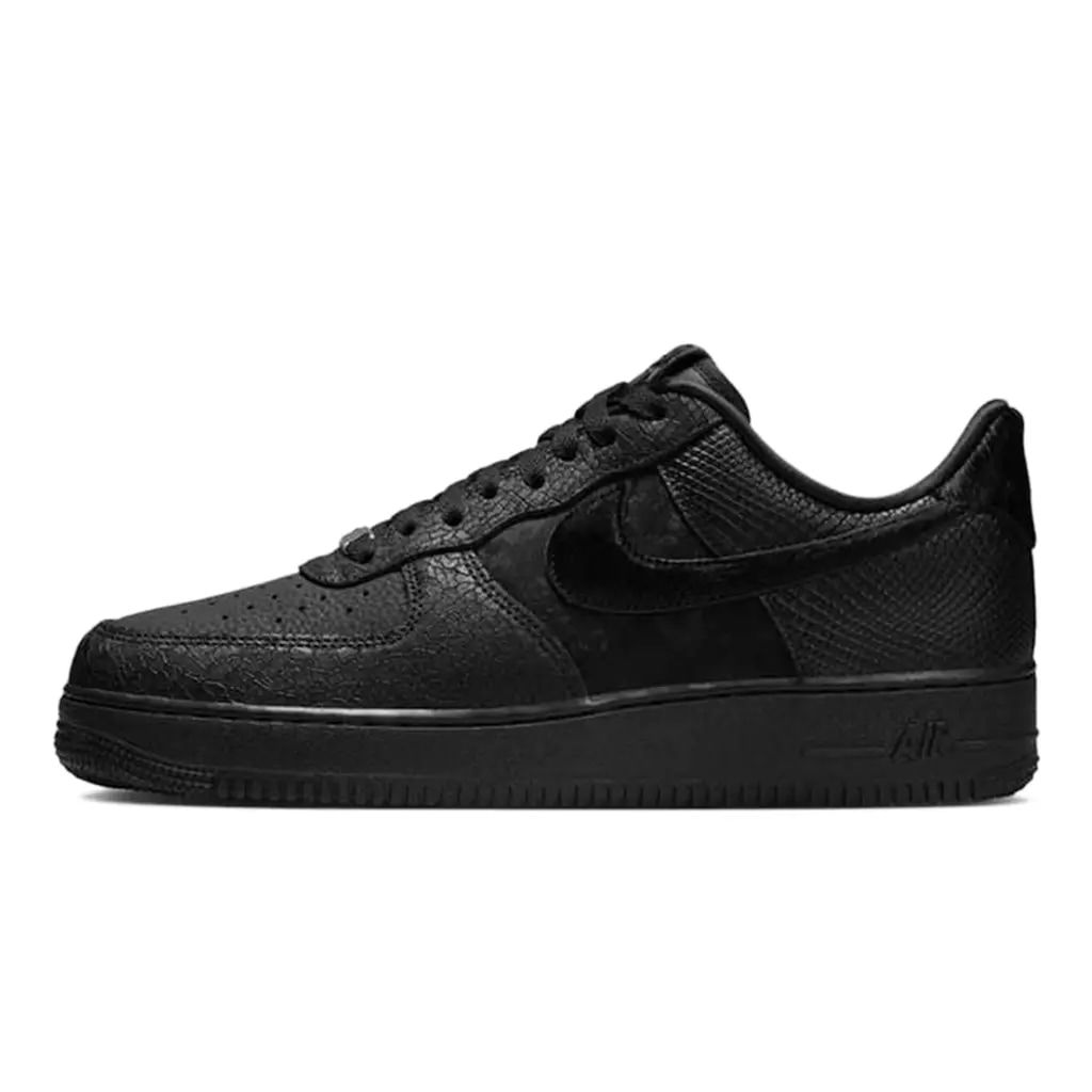 Sneakers och skor Nike Air Force 1 Low "Black Pony Hair Snakeskin" Svart | HQ1977-001, 0