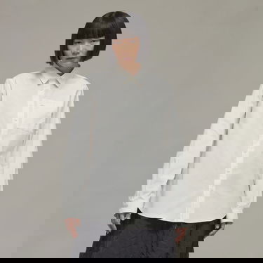 Skjorta Y-3 Classic Chest Logo Button-Down Shirt Vit | HB1696, 0