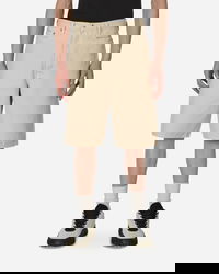 Wave Off Canvas Utility Shorts Beige