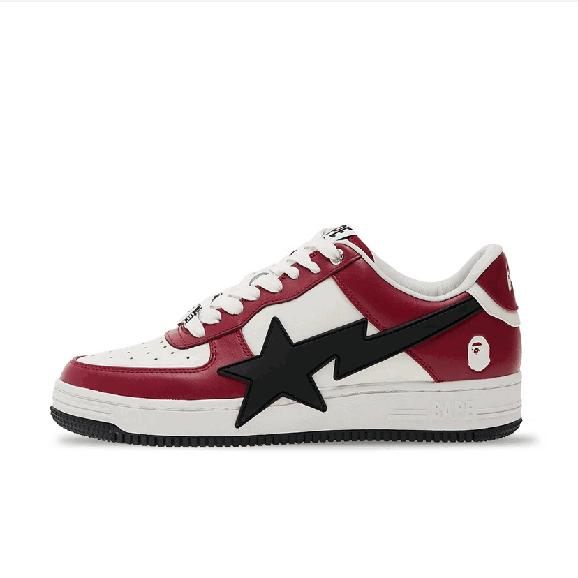 Sneakers och skor BAPE Bape Sta Os 2 M2 "Red" Bourgogne | 001FWK701309MRED