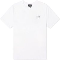 T-shirt A.P.C. Wave Back Print T-Shirt Vit | COBQX-H26365-AAB, 1