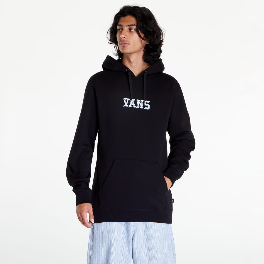 Sweatshirt Vans Crossbones Pullover Svart | VN0A7S83BLK1, 1