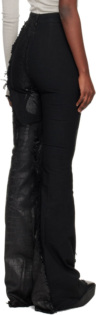 Jeans Rick Owens Concordians Bolan Bootcut Jeans Svart | RO02E4329 BMCCL, 2