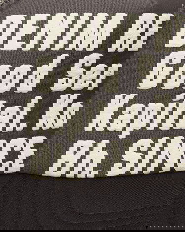 Keps KAPITAL Denim Repair Service Kapital. Kountry Track Cap Svart | EK-1732XH GRYXBLACK, 7