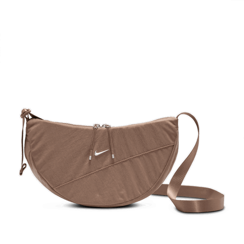 Axelväska Nike Nike Aura Crescent 4L Crossbody Bag Brun | HQ4370-214
