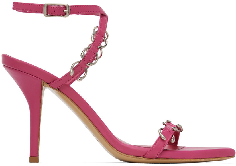 Skovård Miaou GIABORGHINI Reno Heeled Sandals Rosa | RESA-LNAP