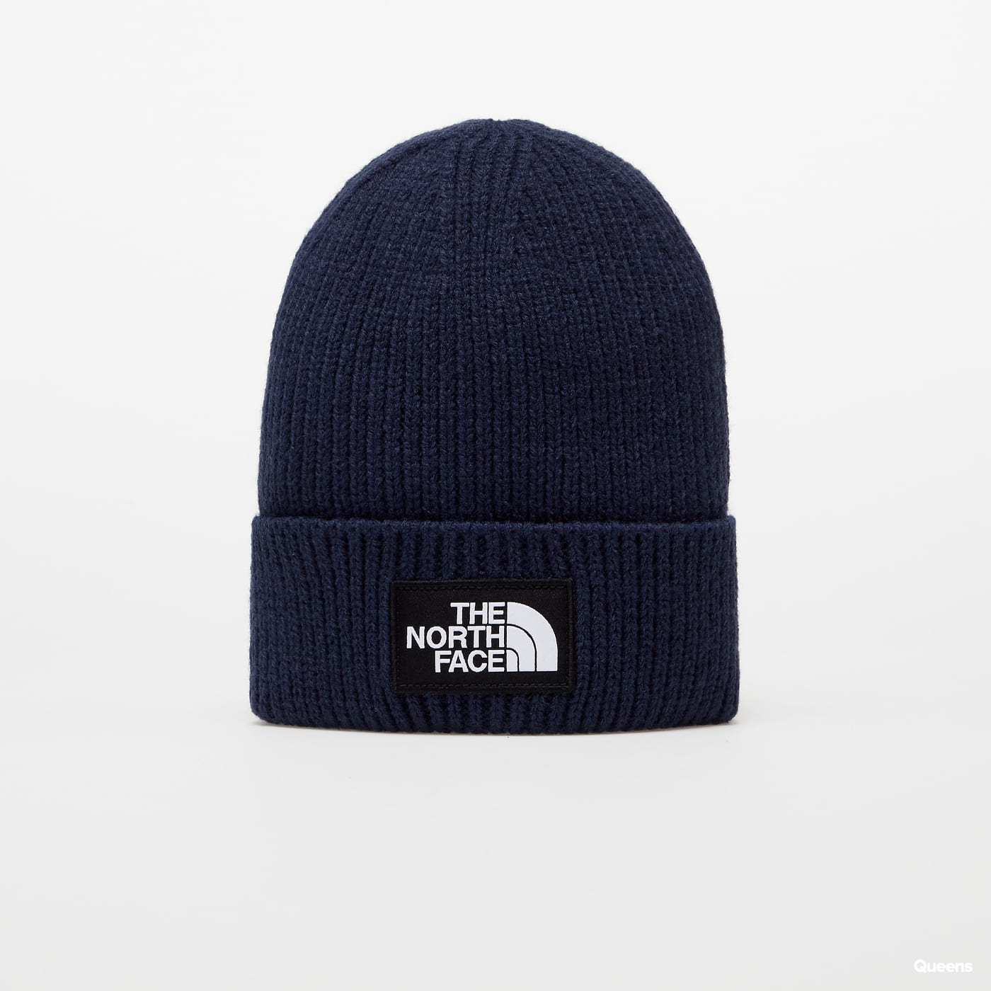 Mössa The North Face Logo Box Cuff Beanie Mörkblå | NF0A3FJX8K21, 0