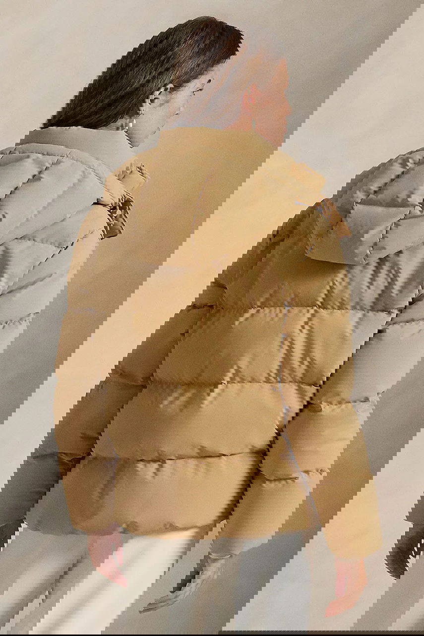 Pufferjacka Polo by Ralph Lauren Winter Matte Poly Down Puffer Jacket Beige | 211971190001, 1