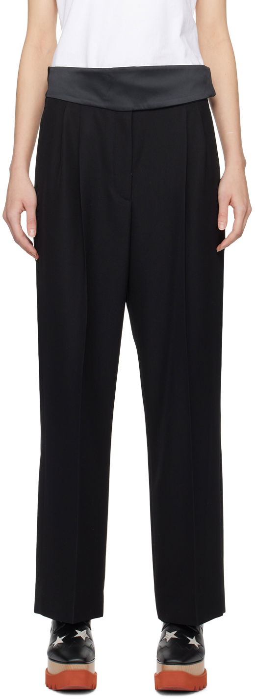 Byxor Stella McCartney Stella McCartney Tuxedo Trousers Svart | 6401543DU700