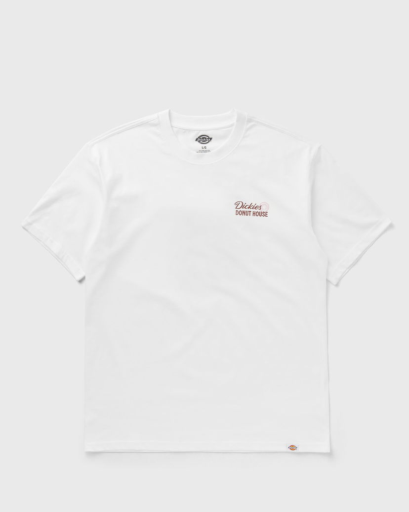 T-shirt Dickies Donut House T-Shirt Vit | DK0A87QN0WH1