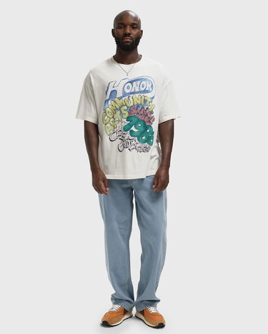 T-shirt Honor The Gift Community Arts Creative T-Shirt Vit | HTG250343-BONE, 1